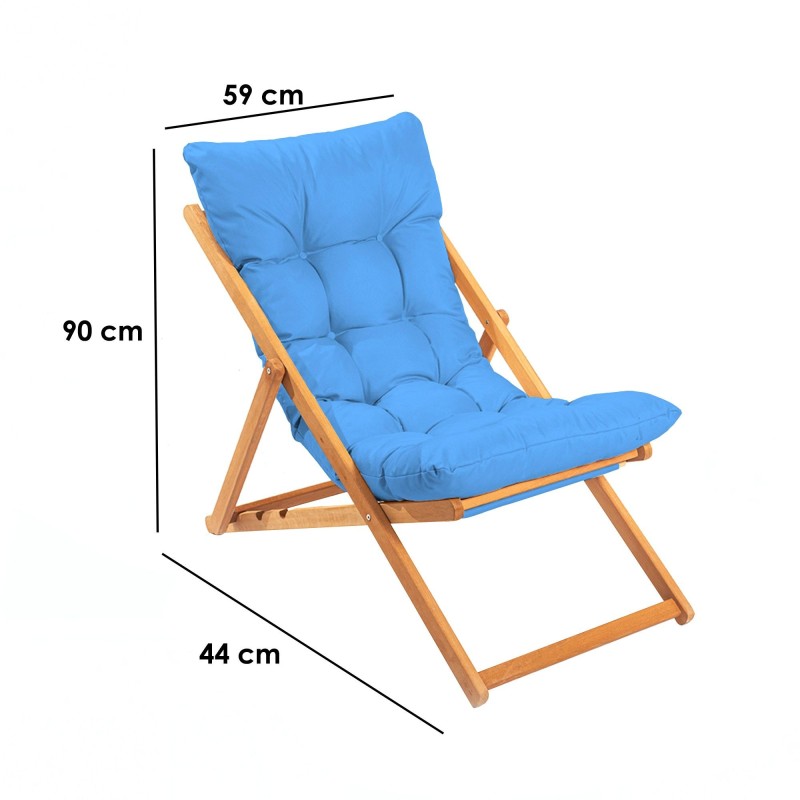 Garden Chair My006 - Blue Blue
Natural