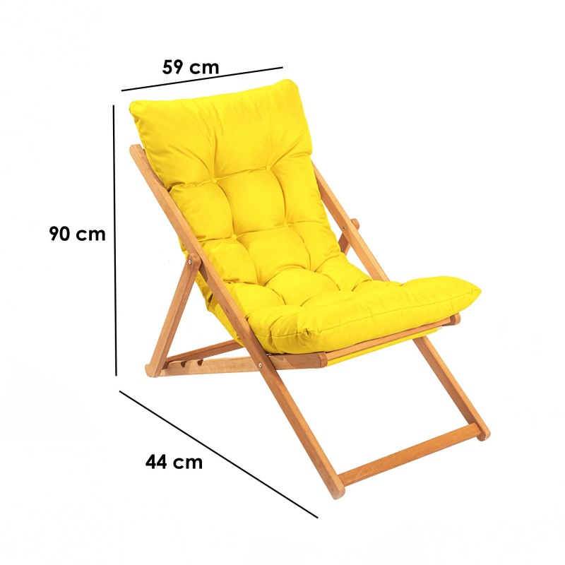 Garden Chair My006 - Yellow Yellow
Natural