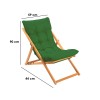 Garden Chair My006 - Green Green 
Natural