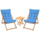 Garden Table & Chairs Set (3 Pieces) My005 - Blue Blue
Natural Garden Table & Chairs Set (3 Pieces) My005 - Blue Blue
Natural
