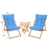 Garden Table & Chairs Set (3 Pieces) My005 - Blue Blue
Natural