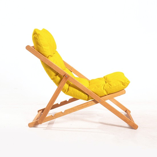 Garden Table & Chairs Set (3 Pieces) My005 - Yellow Yellow
Natural