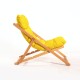 Garden Table & Chairs Set (3 Pieces) My005 - Yellow Yellow
Natural