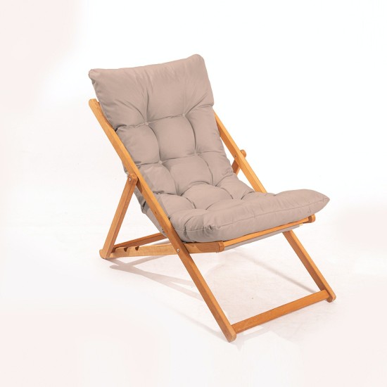 Garden Table & Chairs Set (3 Pieces) My005 - Brown Brown
Natural