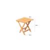 Garden Table & Chairs Set (3 Pieces) My005 - Brown Brown
Natural