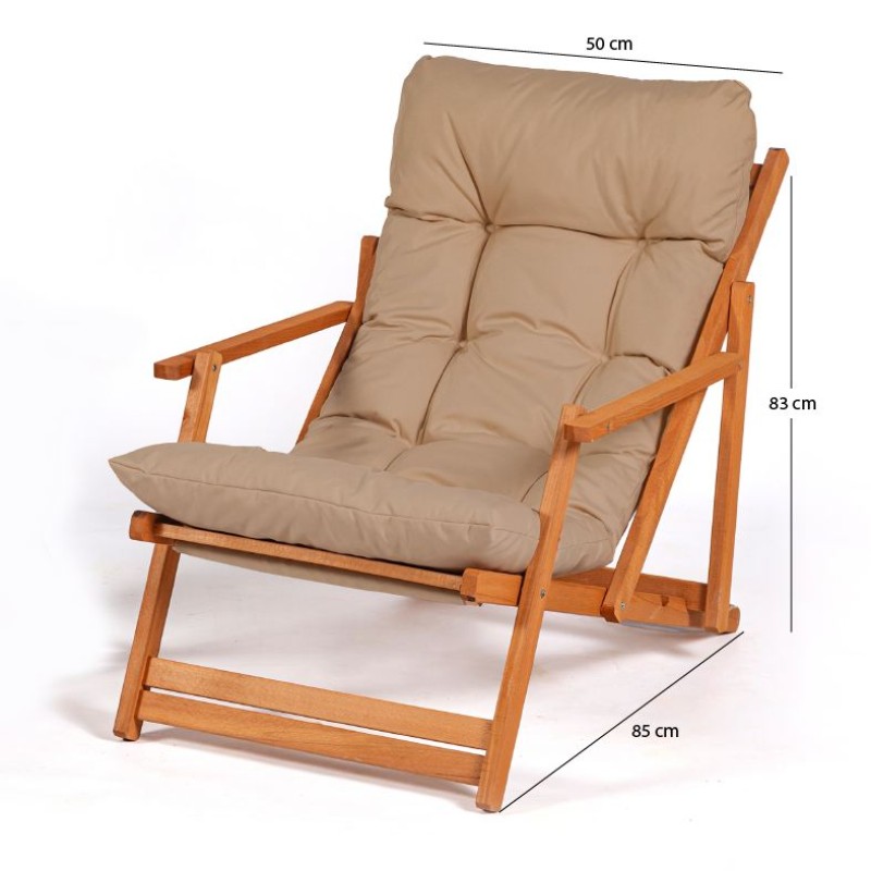 Garden Chair My008 - Brown Brown
Natural