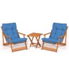 Garden Table & Chairs Set (3 Pieces) My007 - Blue Blue
Natural