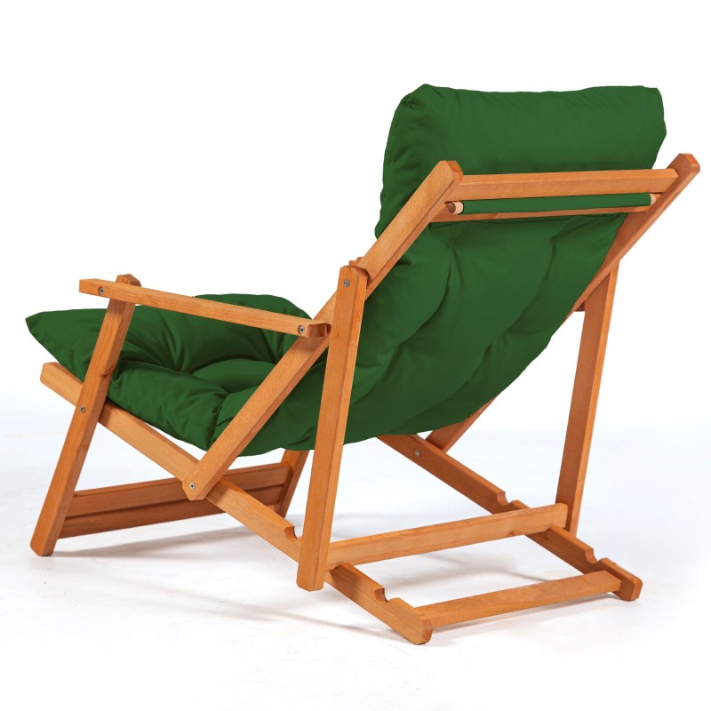 Garden Table & Chairs Set (3 Pieces) My007 - Green Green 
Natural