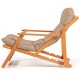 Garden Table & Chairs Set (3 Pieces) My007 - Brown Brown
Natural