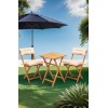Garden Table & Chairs Set (3 Pieces) My001A Natural
Cream