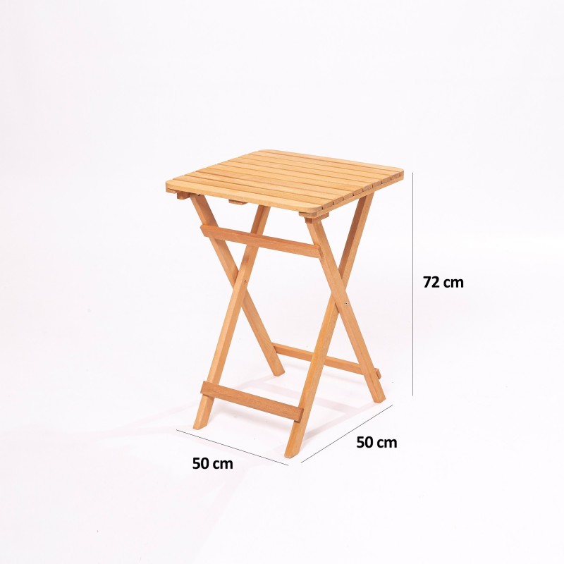 Garden Table & Chairs Set (3 Pieces) My001A Natural
Cream