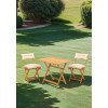 Garden Table & Chairs Set (3 Pieces) My003A Natural
Cream