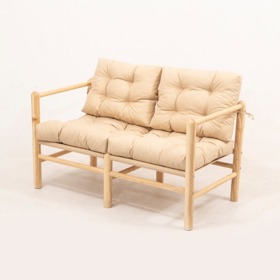 Garden Table & Chairs Set (4 Pieces) My028 Natural
Cream