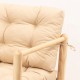 Garden Table & Chairs Set (4 Pieces) My028 Natural
Cream