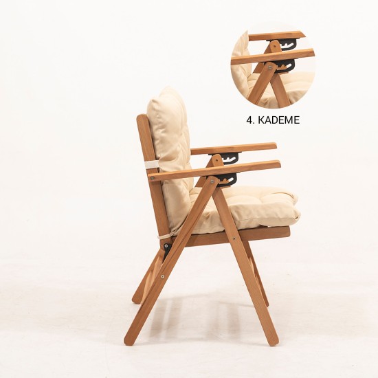Garden Chair MYL04 - Cream Cream