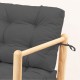 Garden Table & Chairs Set (3 Pieces) MYG02 - Anthracite Anthracite