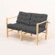 Garden 2-Seat Sofa MYG04 - Anthracite Anthracite