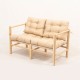 Garden 2-Seat Sofa MYG04 - Cream Cream