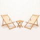 Garden Table & Chairs Set (3 Pieces) MYN03 Cream
