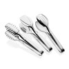 Tongs Set (3 Pieces) Piacasa - Silver Silver