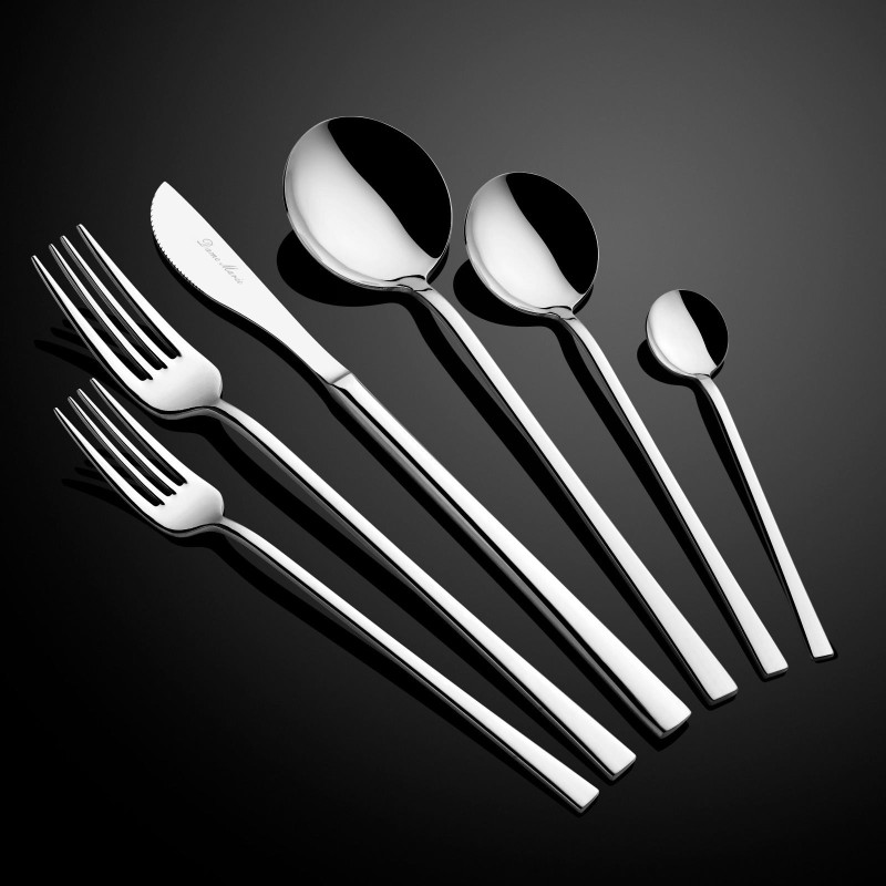 Cutlery Set (36 Pieces) Ella - Silver Silver