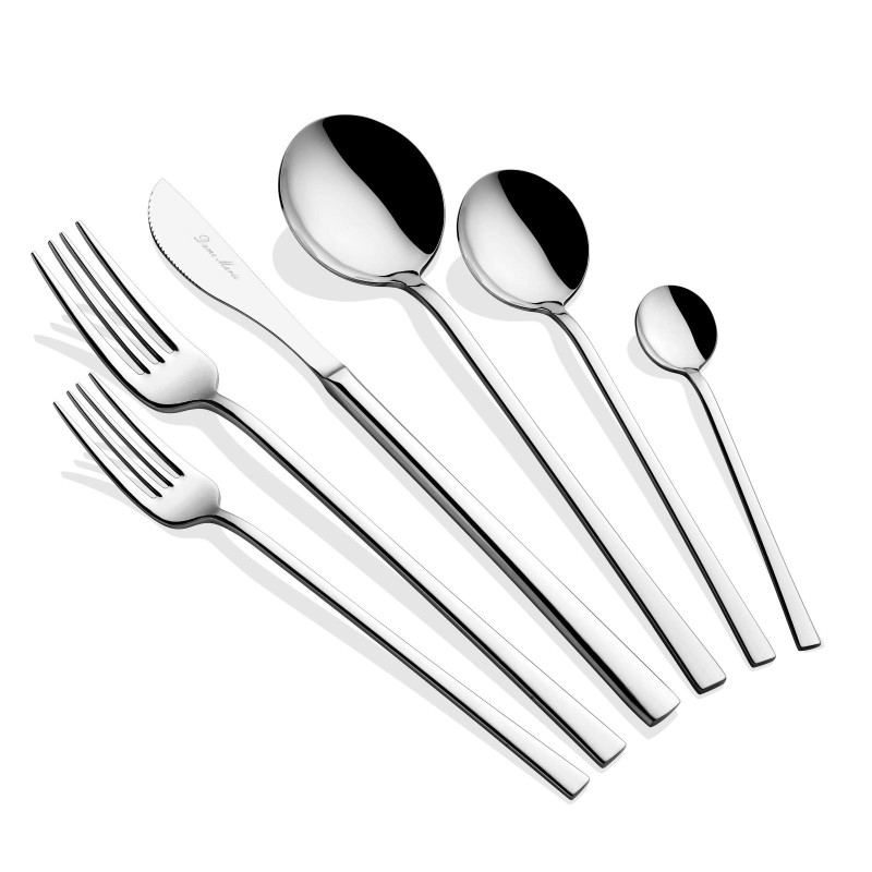 Cutlery Set (36 Pieces) Ella - Silver Silver