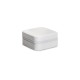 PU Leather Jewellery Box White White Aberto Design PU Leather Jewellery Box White White