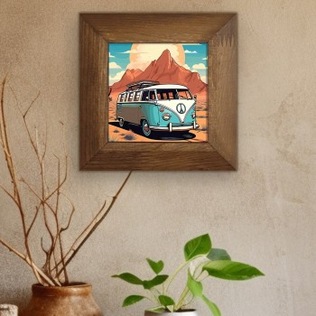 Decorative Framed Painting Artvessakaro11 Multicolor