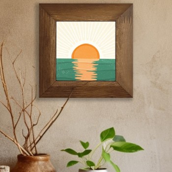 Decorative Framed Painting Artvessakaro3 Multicolor