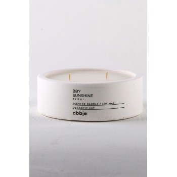 Candle Bby Sunshine Flat White