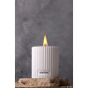 Aberto Design Candle Damla - White White