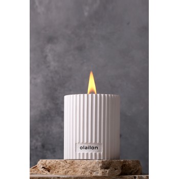 Candle Damla - White White