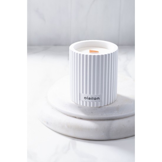 Aberto Design Candle Damla - White White