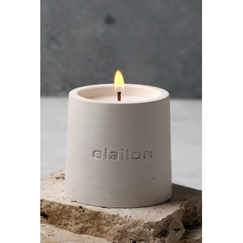 Candle Konik - White White