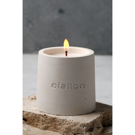 Aberto Design Candle Konik - White White