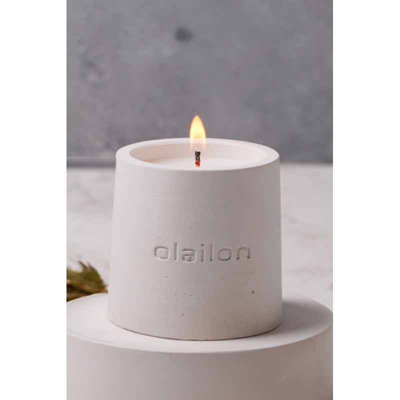 Aberto Design Candle Konik - White White