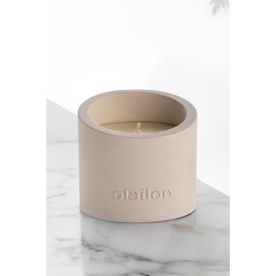 Candle Slope - Beige Beige Aberto Design Candle Slope - Beige Beige