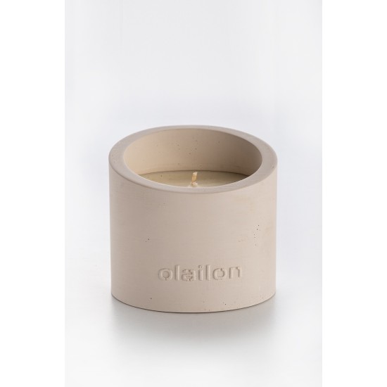 Candle Slope - Beige Beige Aberto Design Candle Slope - Beige Beige