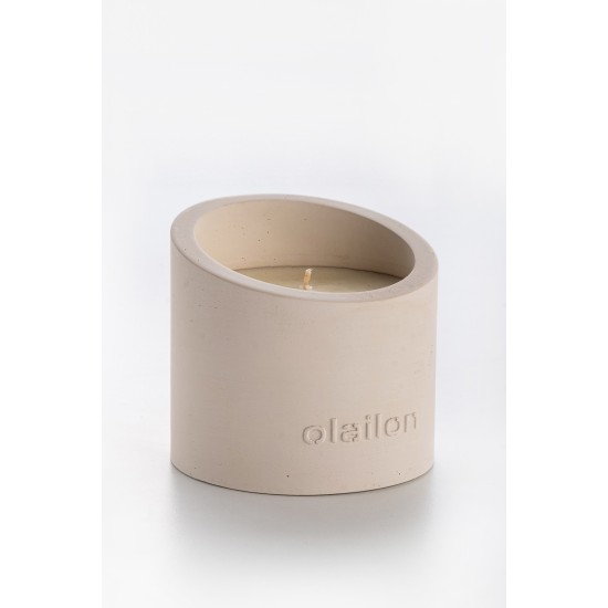 Candle Slope - Beige Beige Aberto Design Candle Slope - Beige Beige