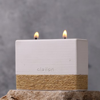 Candle Harmony - White White