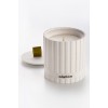 Aberto Design Candle Sutun - White, Green White
Green