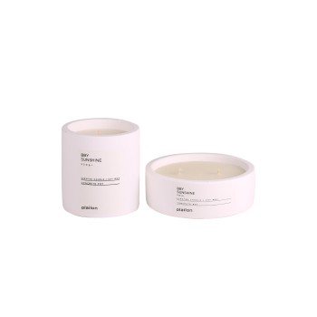 Candle Set (2 Pieces) Bby Sunshine White