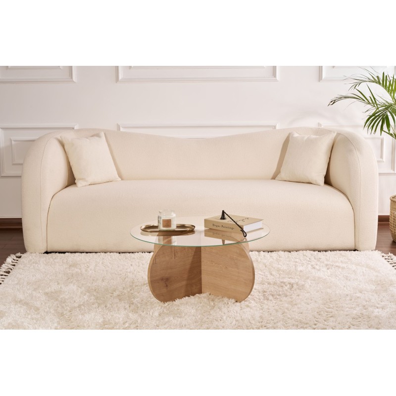 Coffee Table Aeris - Sapphire Oak, Transparent Sapphire Oak
Transparent