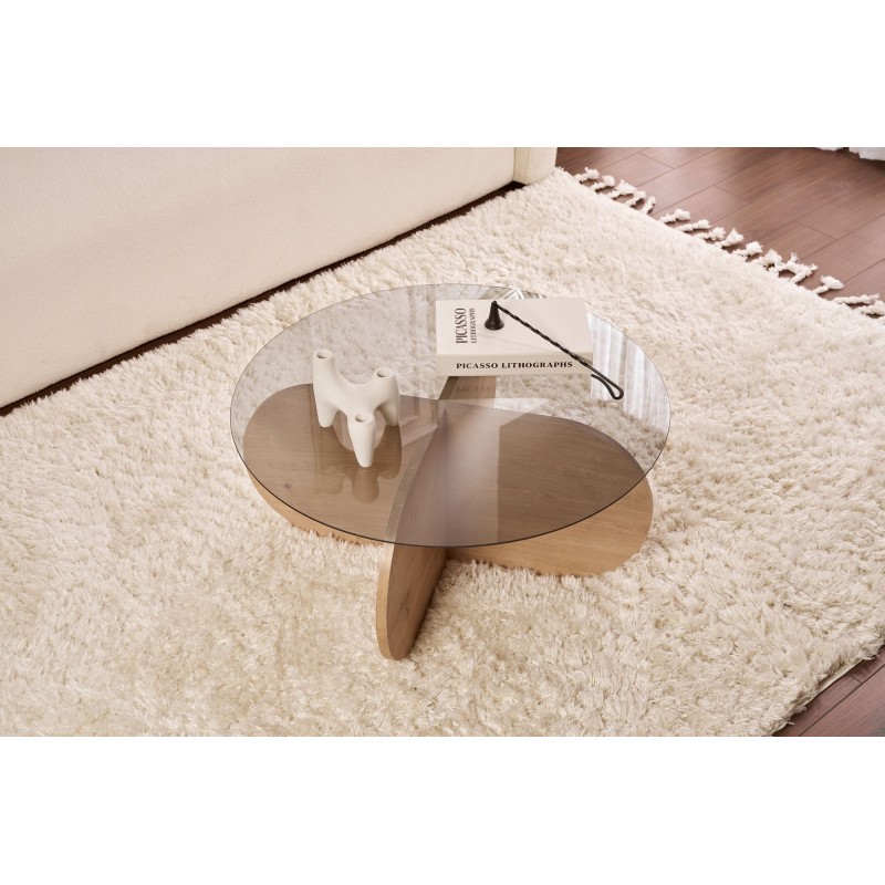 Coffee Table Aeris - Sapphire Oak, Fume Sapphire Oak
Fume