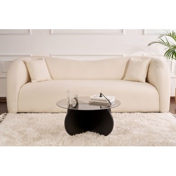 Coffee Table Aeris - Wood Black, Transparent Wood Black
Transparent