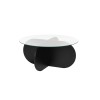 Coffee Table Aeris - Wood Black, Transparent Wood Black
Transparent