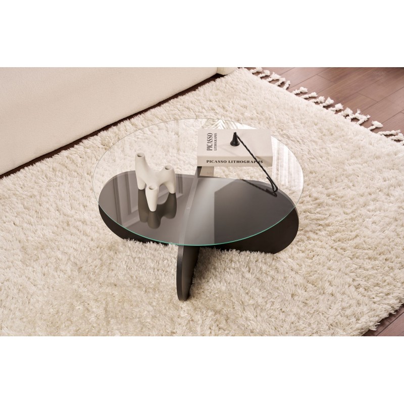 Coffee Table Aeris - Wood Black, Fume Wood Black
Fume