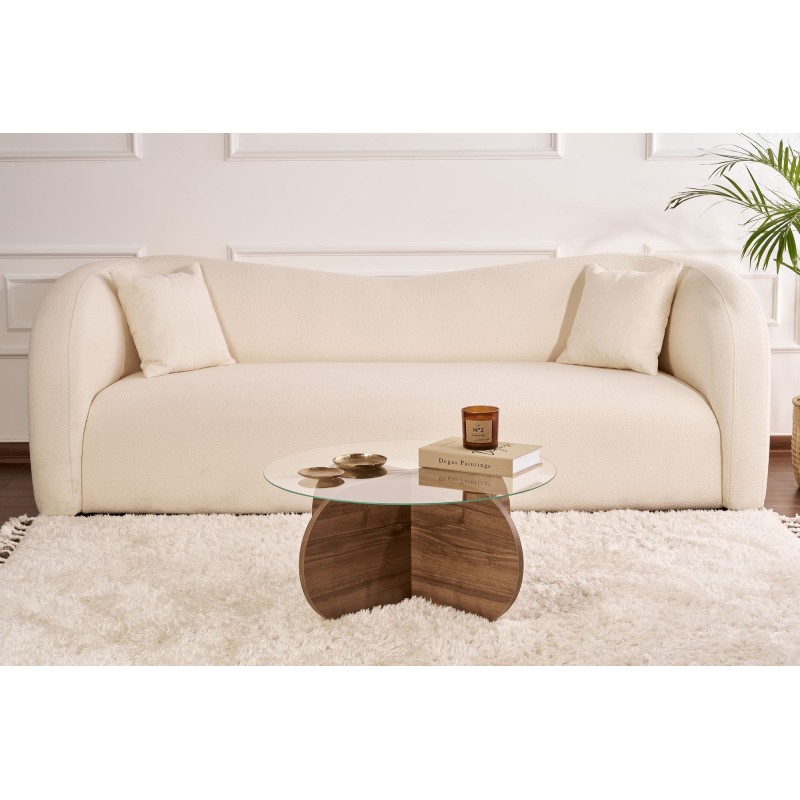 Coffee Table Aeris - Walnut, Transparent Walnut
Transparent