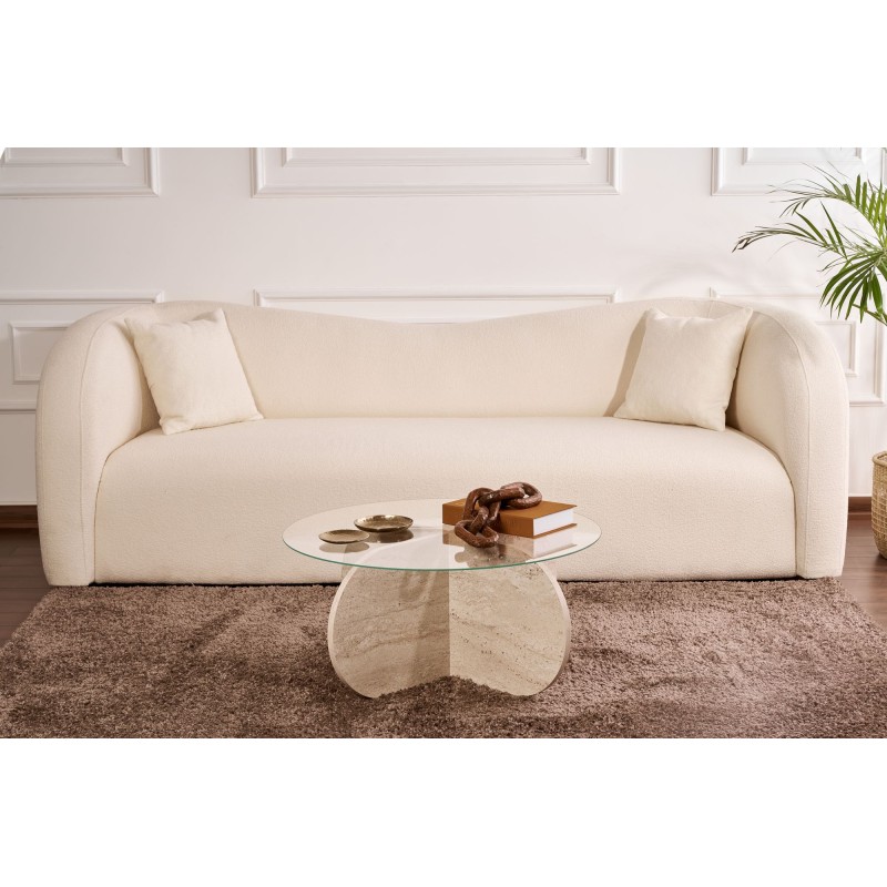 Coffee Table Aeris - Travertine, Transparent Travertine
Transparent