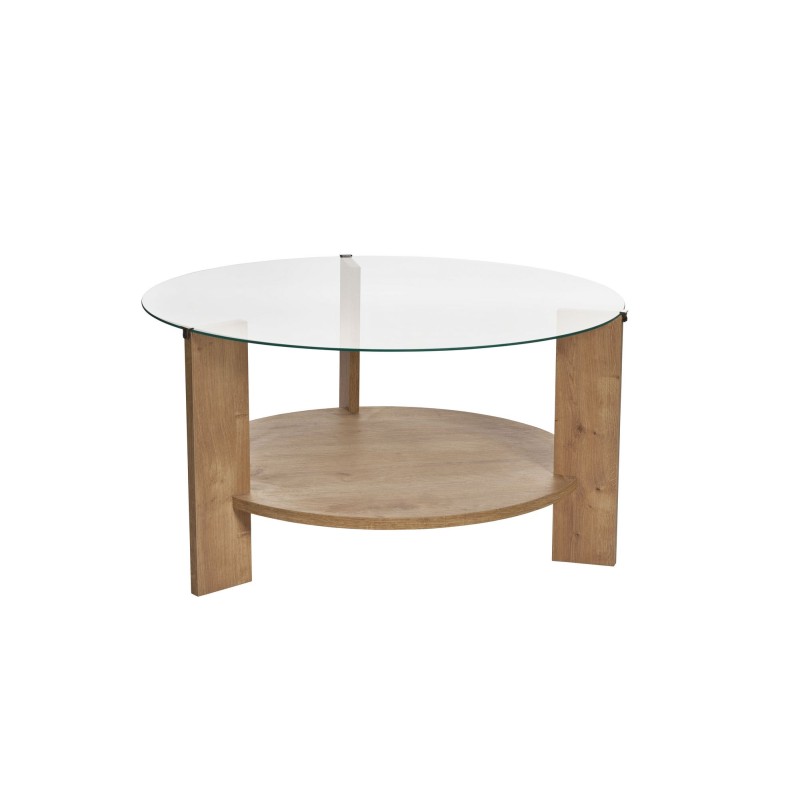 Coffee Table Clara - Sapphire Oak, Transparent Sapphire Oak
Transparent